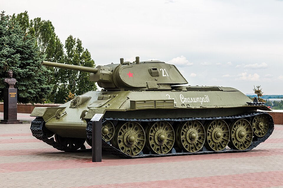 File:Volgograd Panorama Museum T-34-76 STZ Tank 2023-07-16 6645.jpg for the POLIS manufacturer profile.