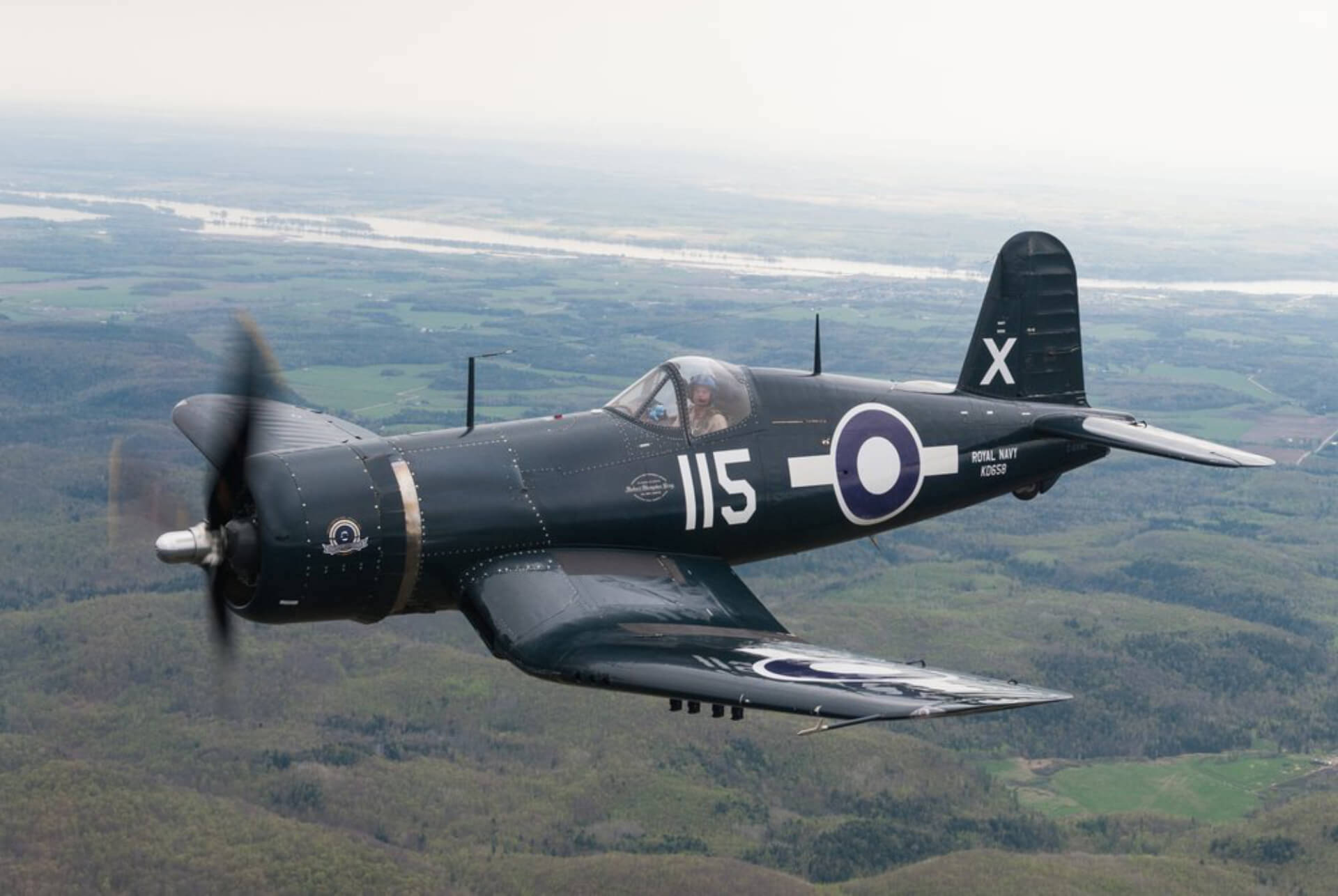 Project Aircraft For Sale: A WWII-Era Vought Corsair Fighter Plane.