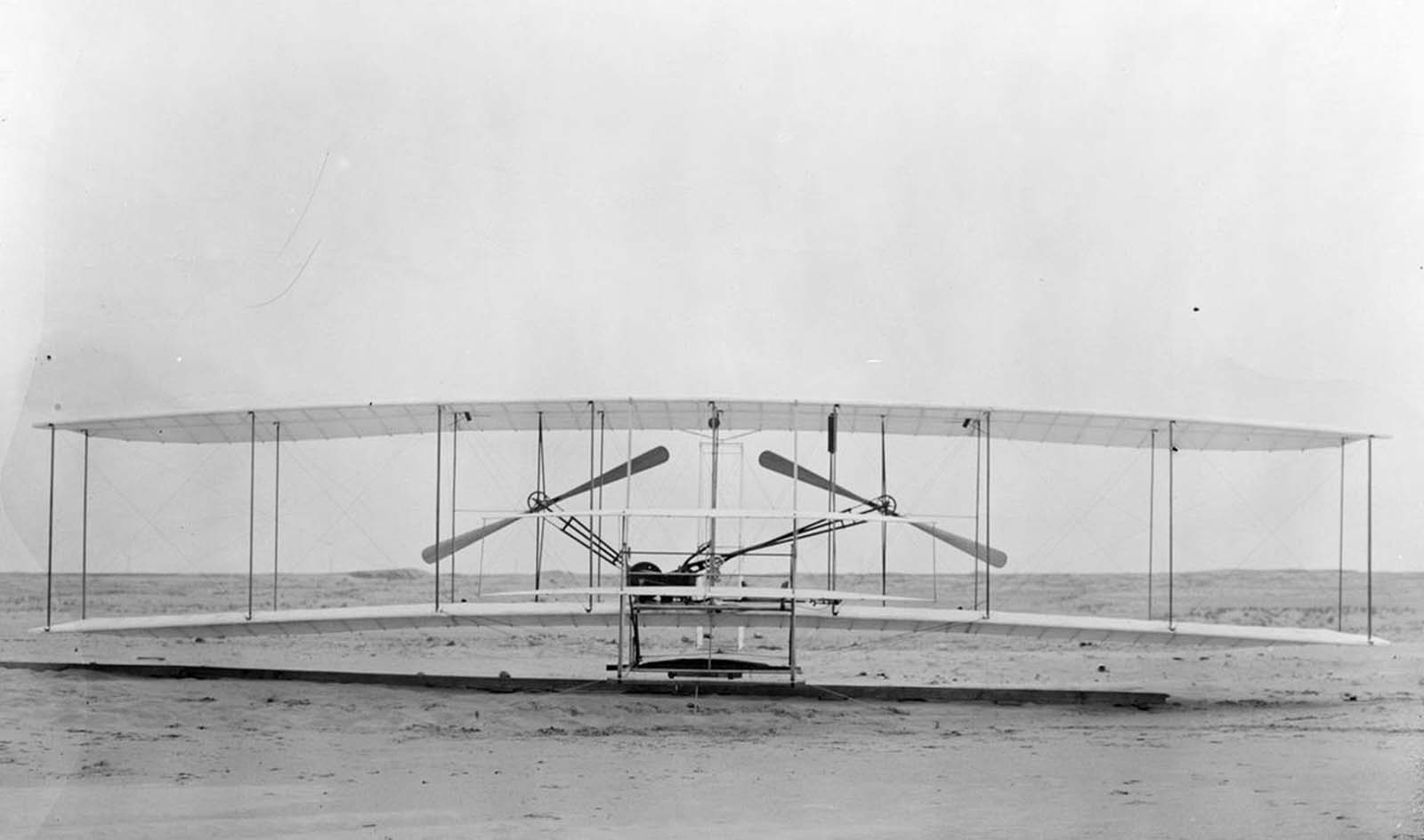 23 Photos of the Wright Brothers' Flights.
