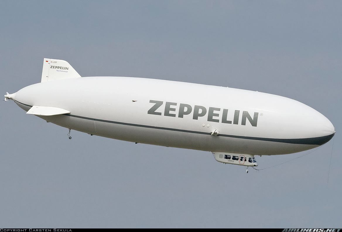 Zeppelin LZ N07-100 Zeppelin NT - Deutsche Zeppelin Reederei - DZR.
