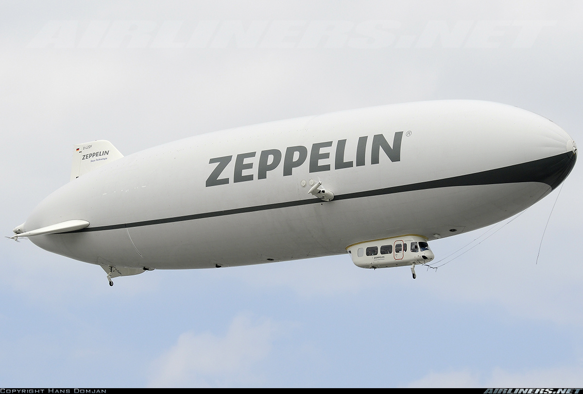 Zeppelin LZ N07-100 Zeppelin NT - Deutsche Zeppelin Reederei - DZR.