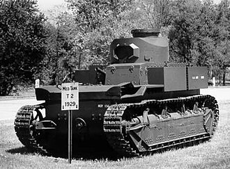 T2 Medium Tank military land vehicle image 1