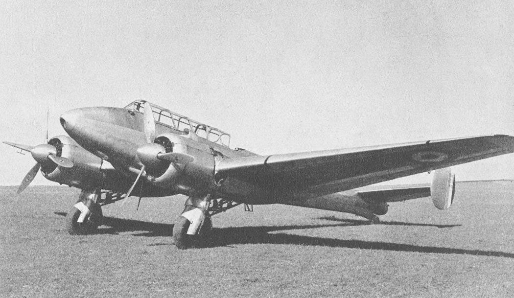 Potez 63 twin-engine aircraft ground three-quarter view