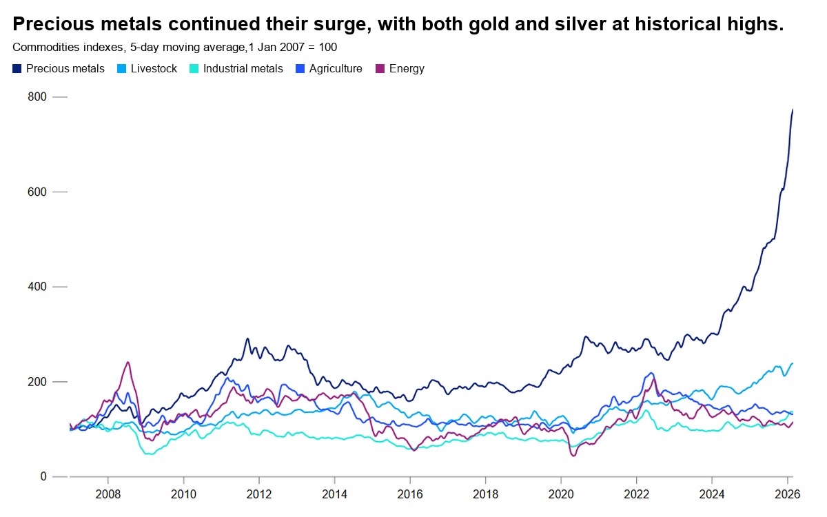 Precious metals rally amid market volatility