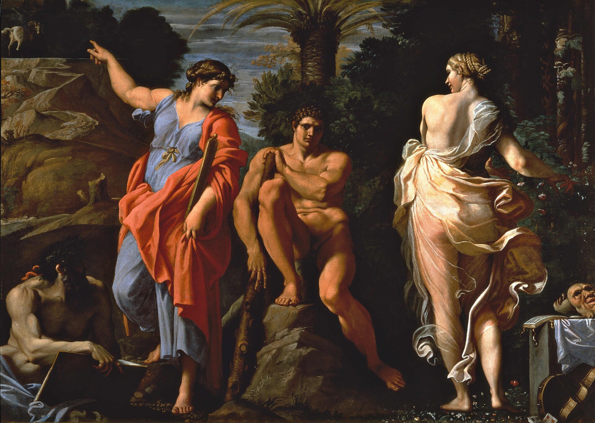 The Choice of Hercules by Annibale Carracci