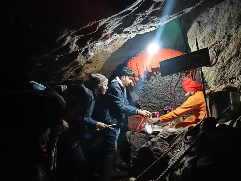 Sacred devotion at Jatashankar Cave