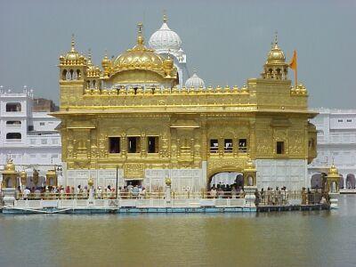 The Golden Temple at Amritsar