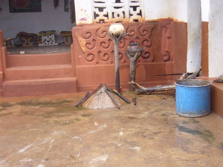 Tano shrine in Ashanti country
