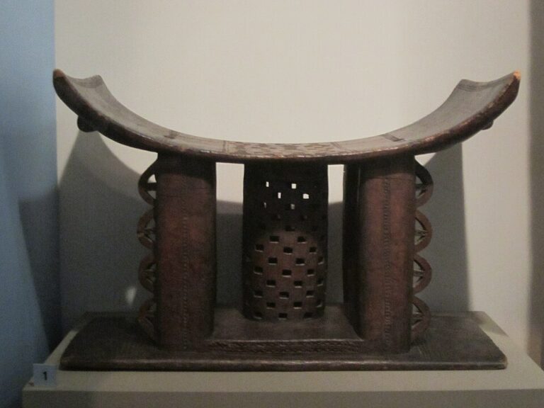 Asante stool from Ghana