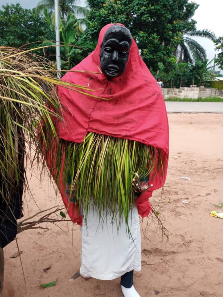 Igbo masquerade performance