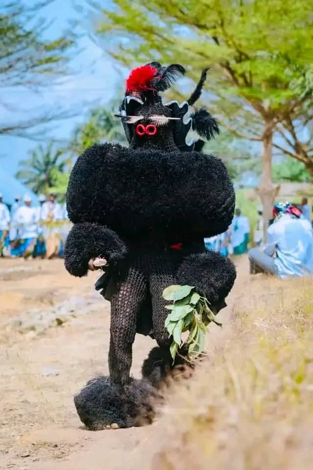 Ekpe masquerade in Akwa Ibom