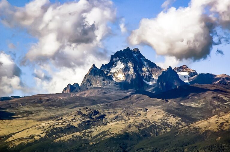 Peaks of Mount Kenya