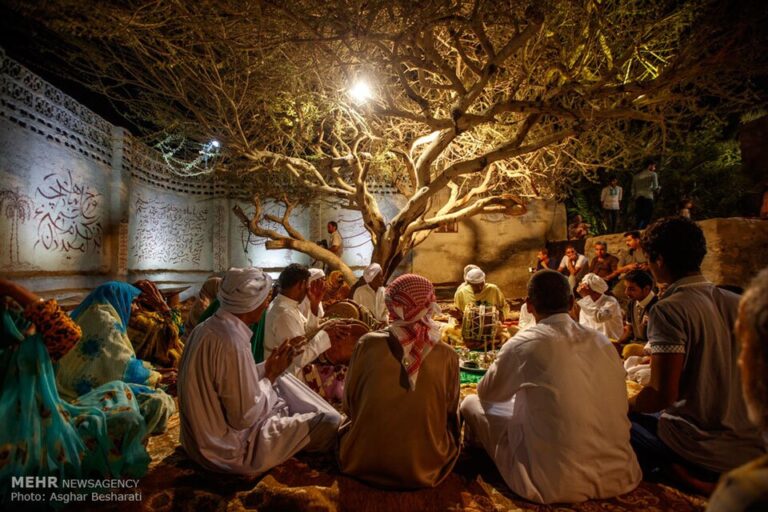 Participant in zar ceremony