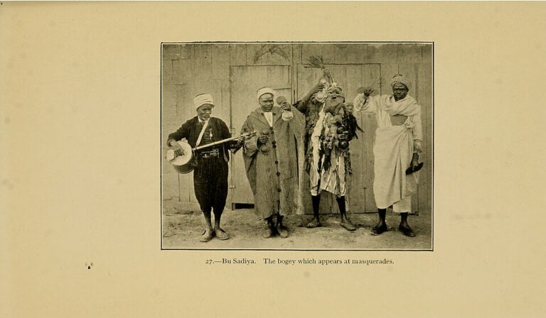 Bu-Sadiya masquerading performance linked to Bori spirit traditions