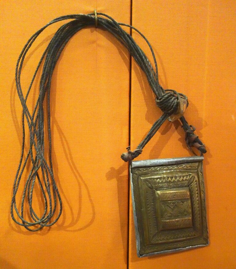 Tuareg amulet necklace