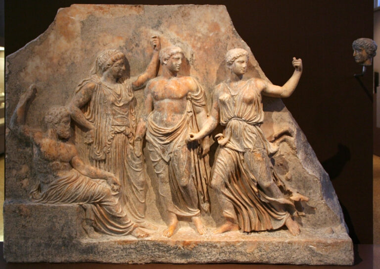 Relief of gods from Brauron