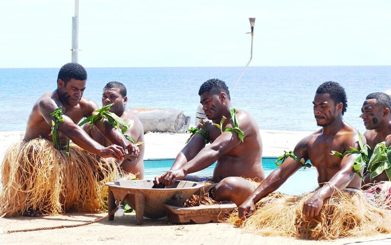 Fijian kava ceremony