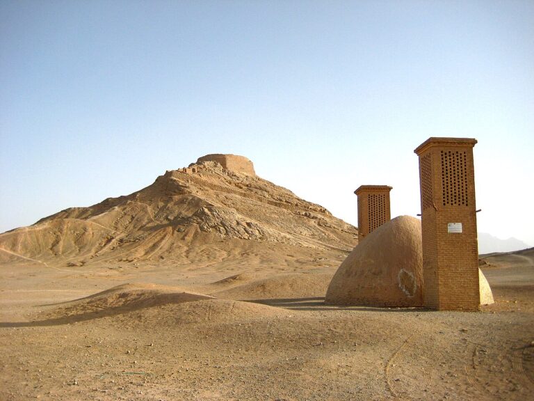Towers of Silence at Yazd