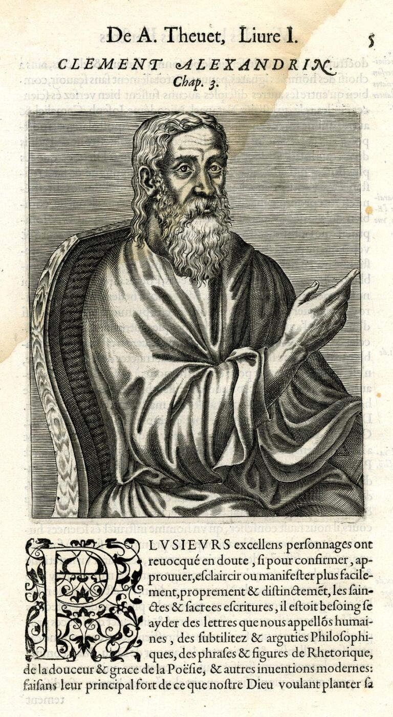 Depiction of Clement of Alexandria