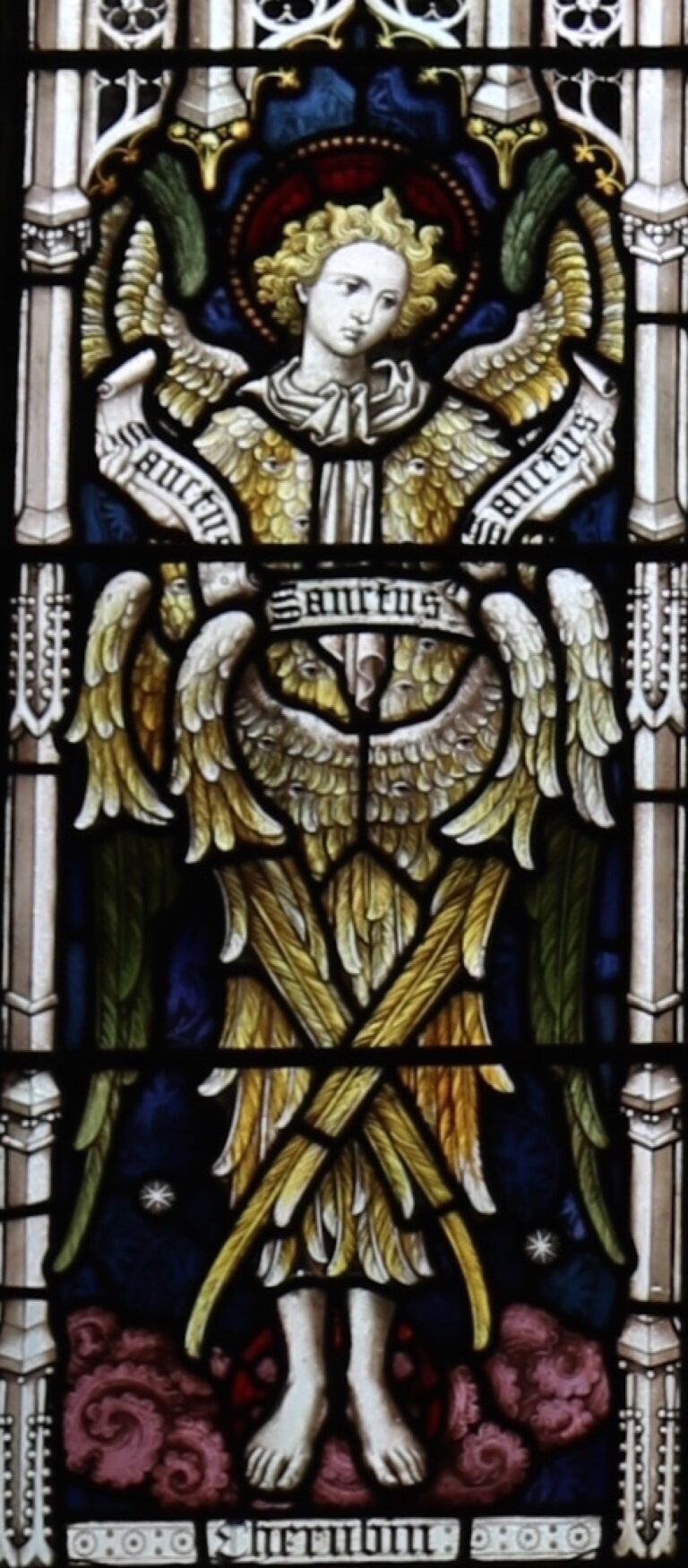 Cherubim panel at Somerton