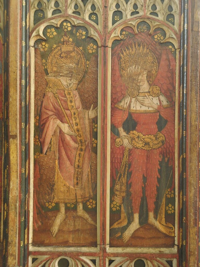 Dominions and Seraphim panel from Barton Turf