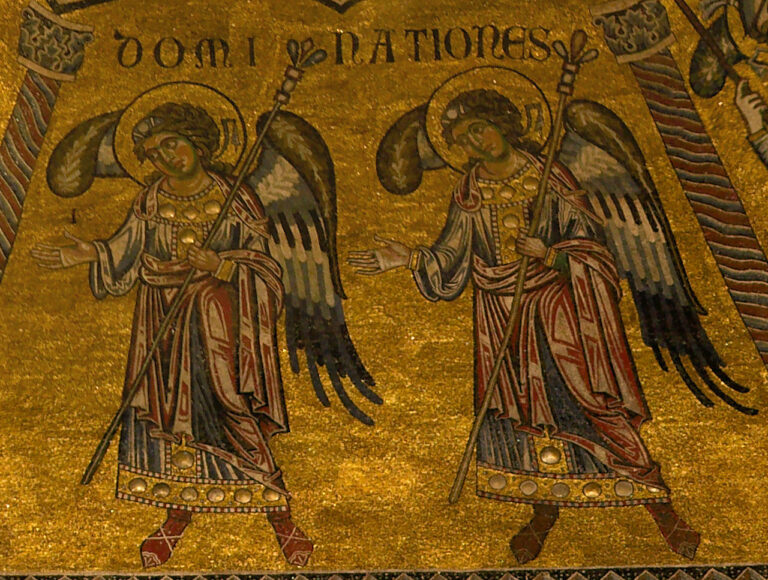 Florentine baptistery mosaic of the Dominions