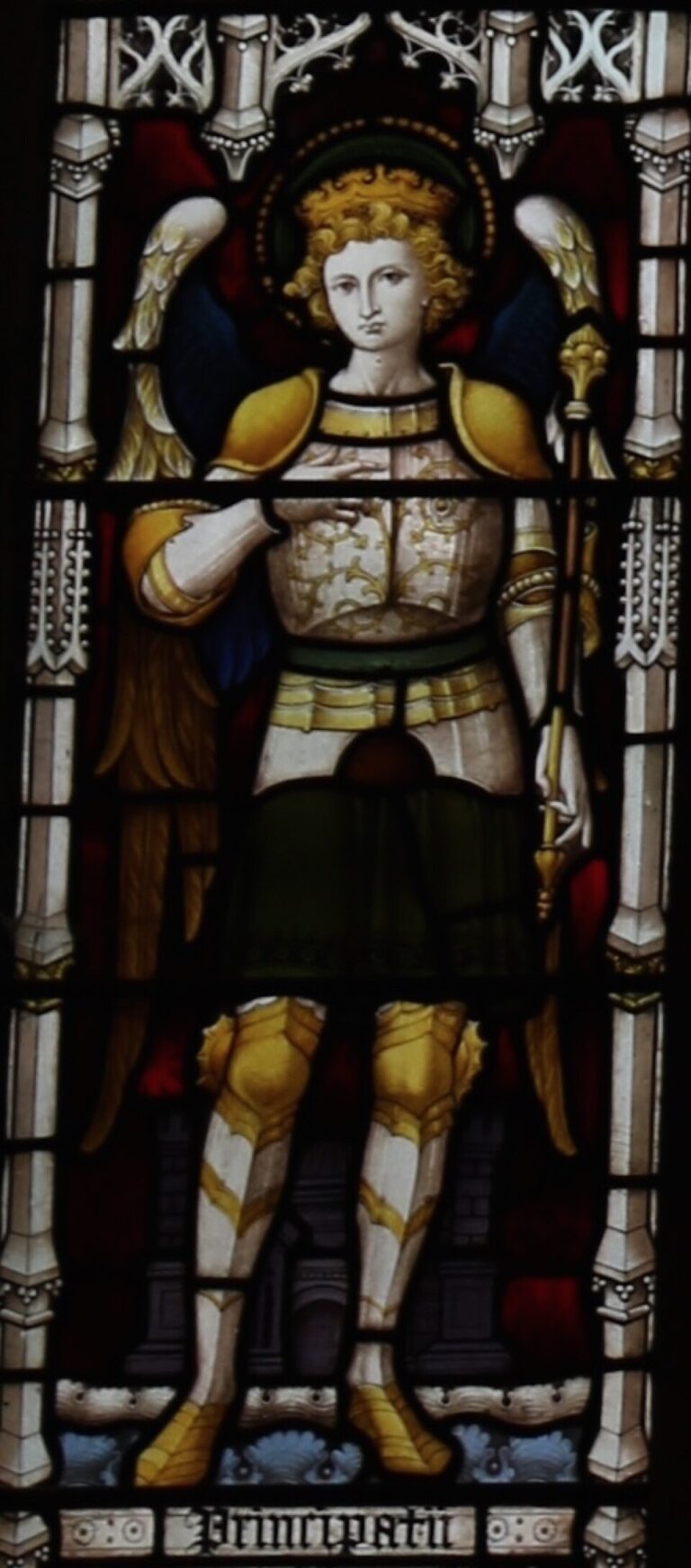 Principalities or rulers panel at Somerton