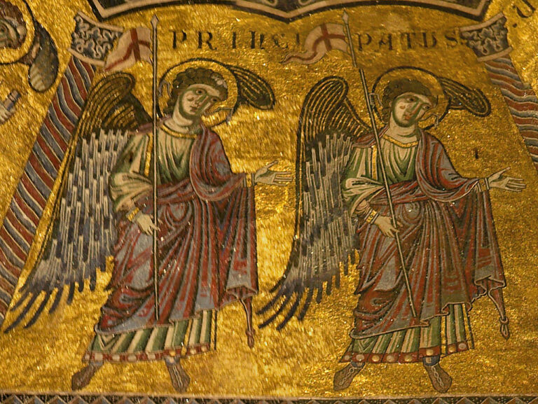 Florentine baptistery mosaic of the Principalities