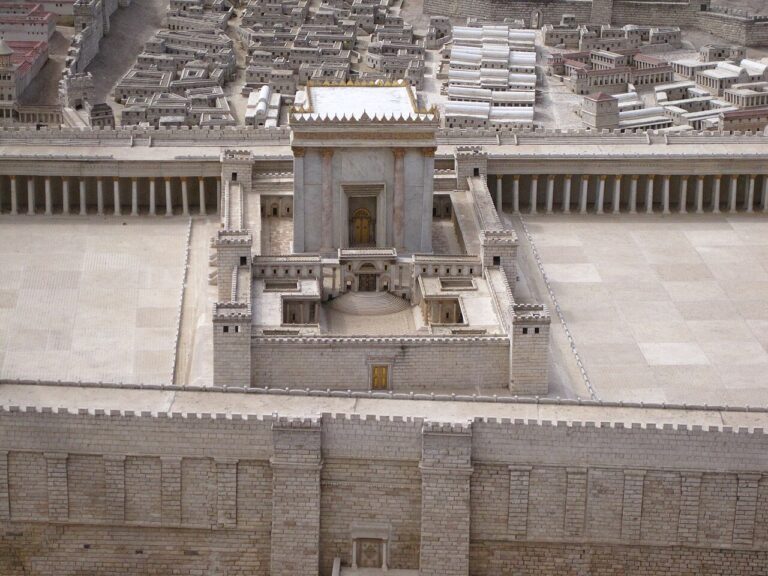 Model of the Second Temple in the Israel Museum