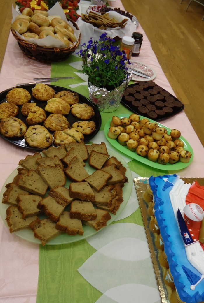 Food prepared after a Unitarian church service