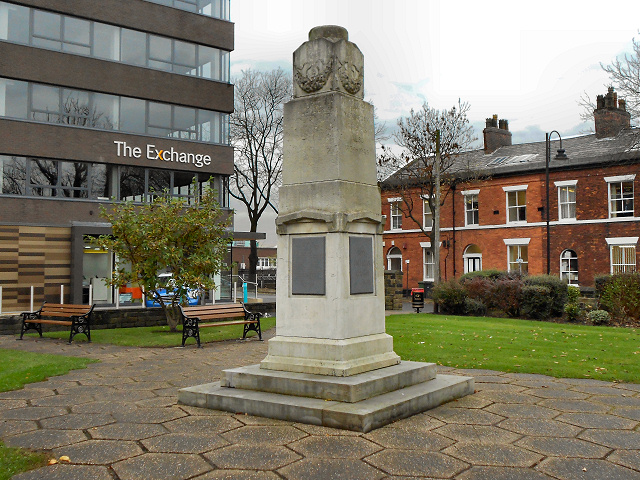 Memorial garden at a Unitarian site in Bury