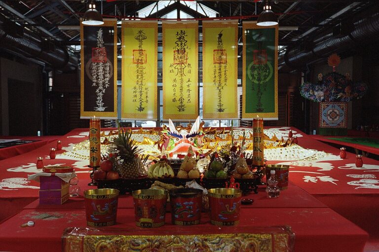 Taoist religious ceremony at Taichung