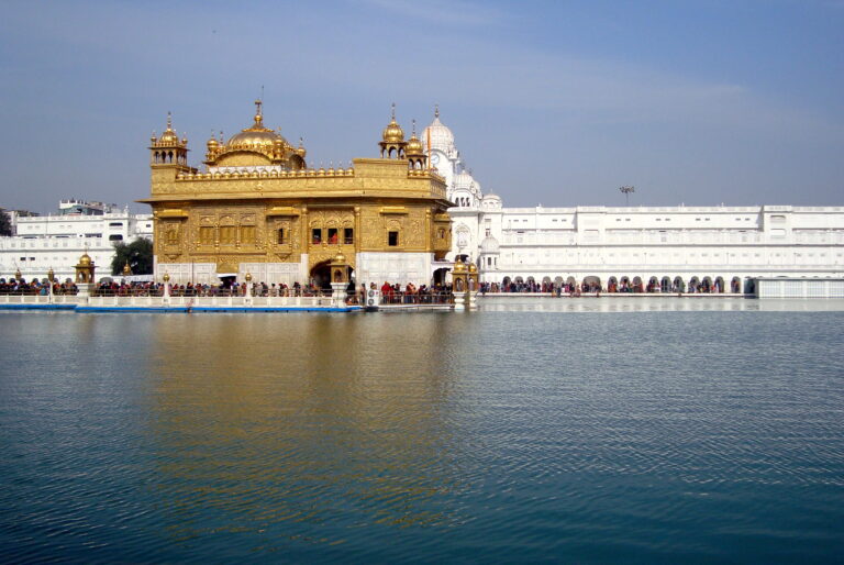 The Golden Temple at Amritsar