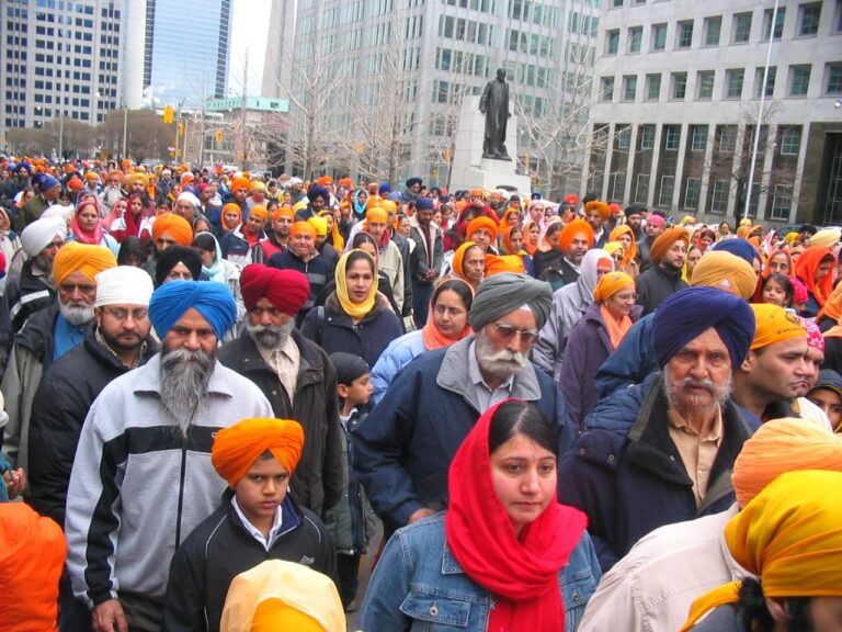 Sikh Vaisakhi procession