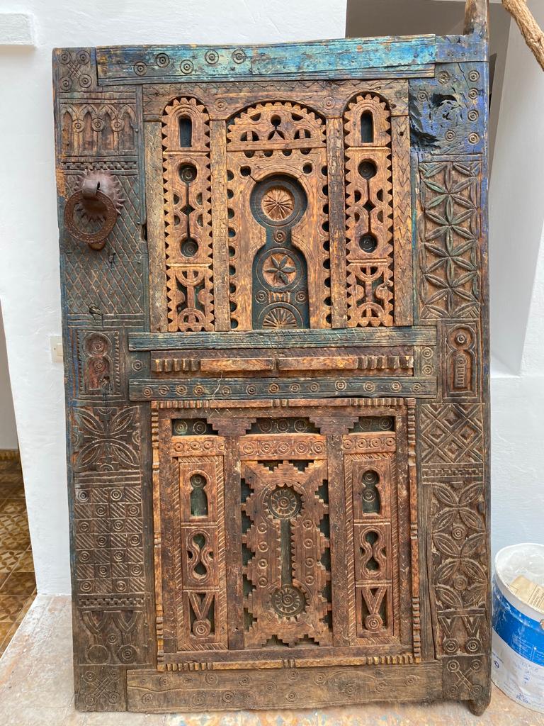 An ancient Berber door, Dar Khalifa