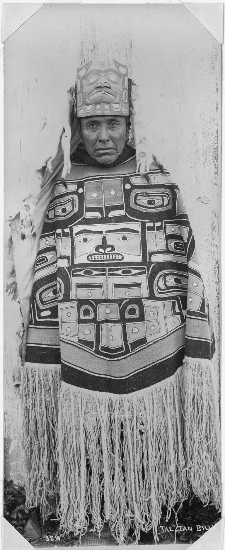 Tal-tan Billy in ceremonial dress