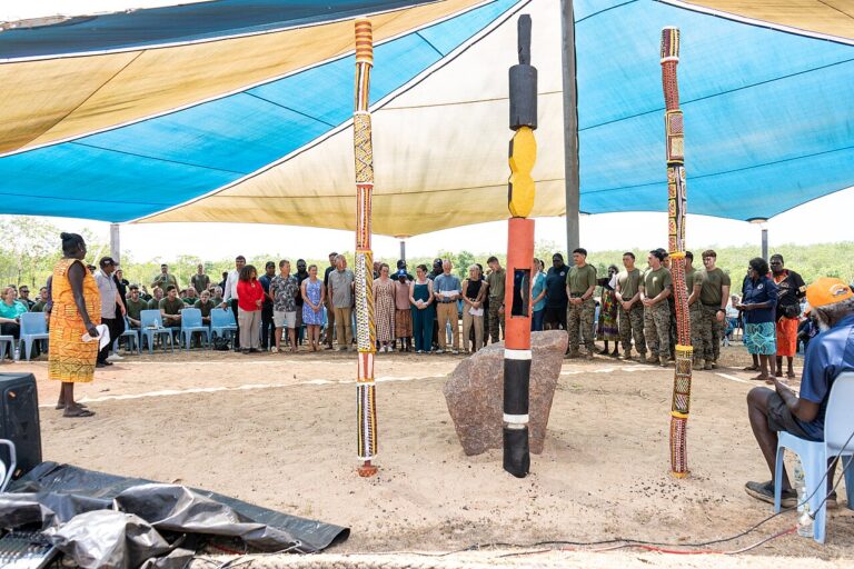 Pukumani ceremony on Tiwi Island
