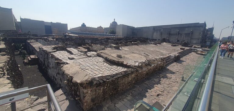Main pyramid of Templo Mayor
