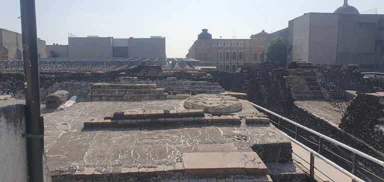 Stone of Coyolxauhqui at Templo Mayor
