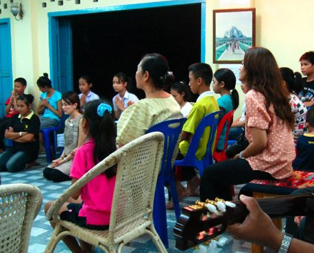 Baha'i gathering in Laos