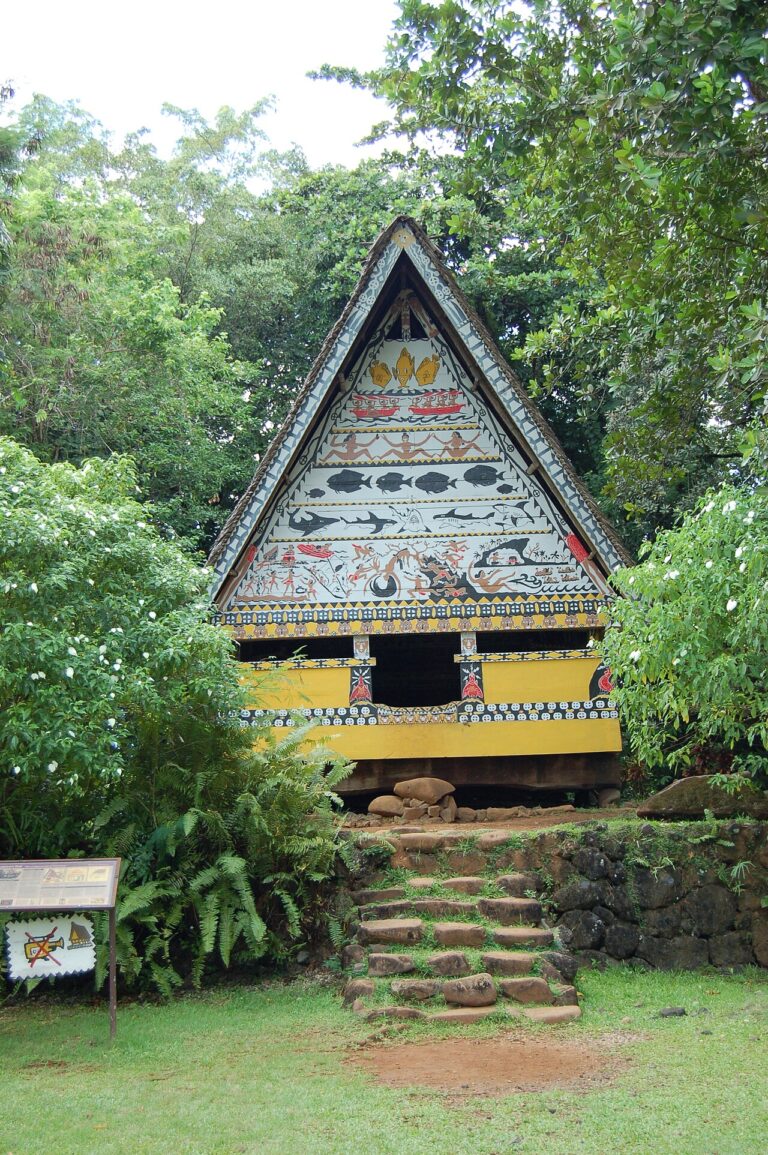 Bai meeting house in Palau