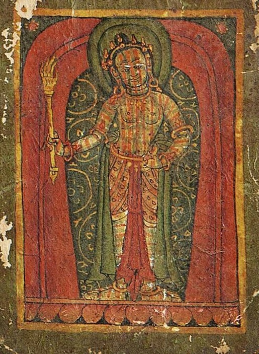 15th century Bön initiation card