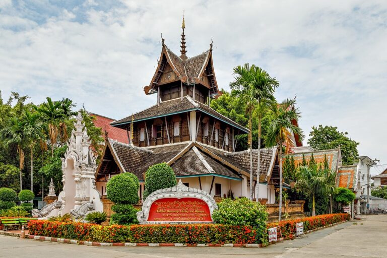 Chiang Mai Thailand Buddhist Manuscript Library and Museum