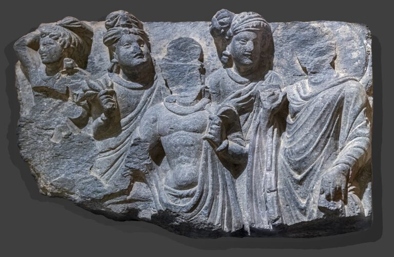 Gandharan Buddha in Greco-Buddhist style