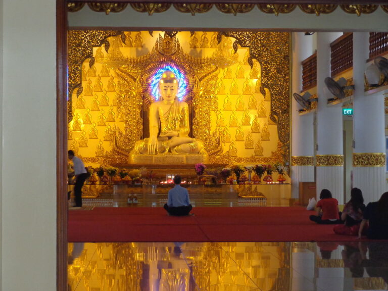 Burmese Buddhist Temple in Singapore