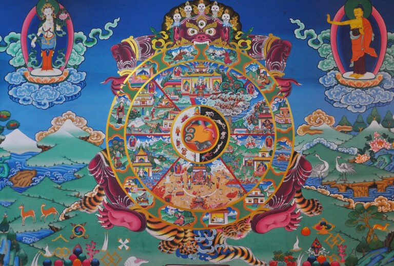 Buddhist Wheel of Life image