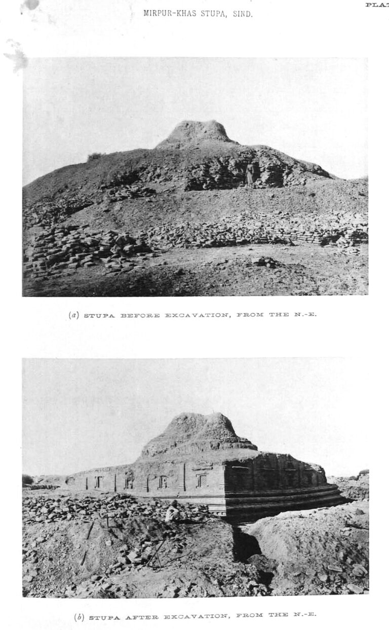 Buddhist stupa of Mirpur Khas