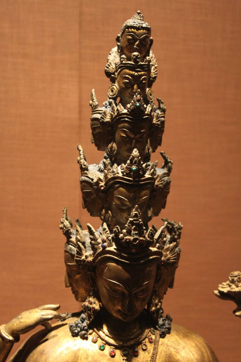Avalokitesvara with multiple faces