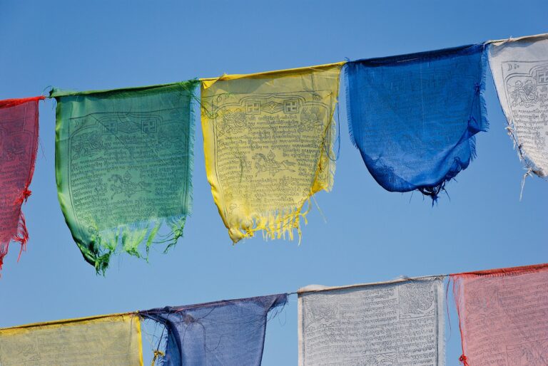 Buddhist prayer flags