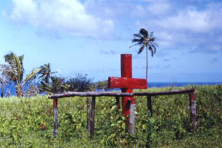 John Frum cross on Tanna